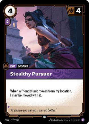 Stealthy Pursuer (OGN-177) (Foil)