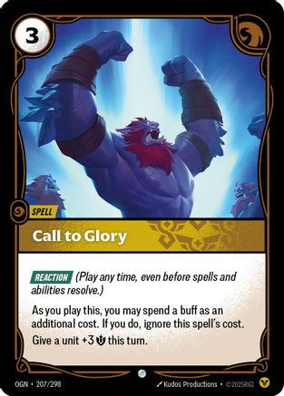 Call to Glory (OGN-207) (Foil)