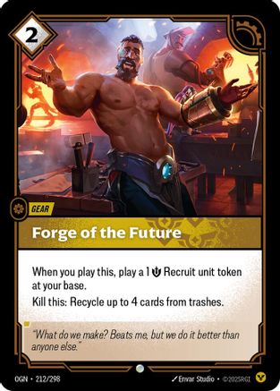 Forge of the Future (OGN-212) (Foil)