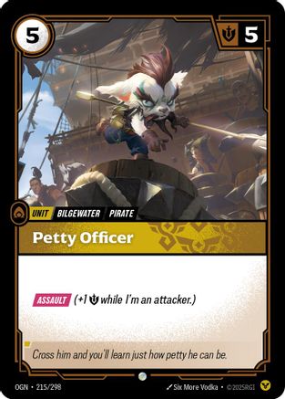 Petty Officer (OGN-215) (Foil)