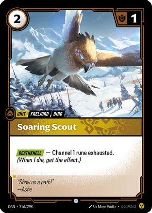 Soaring Scout (OGN-216) (Foil)