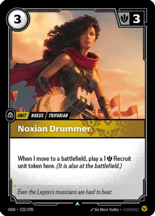 Noxian Drummer (OGN-222) (Foil)
