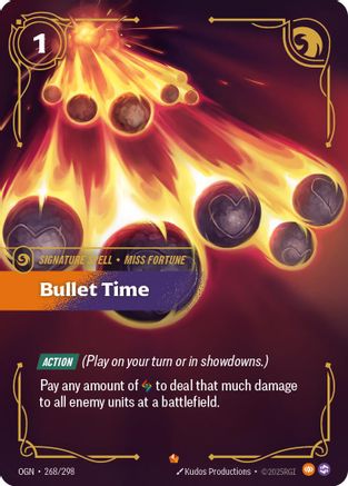 Bullet Time (OGN-268) (Foil)