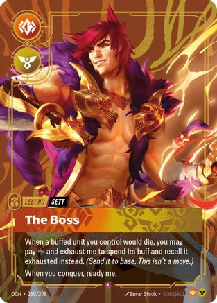 Sett - The Boss (OGN-269) (Foil)