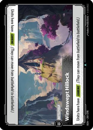 Windswept Hillock (OGN-297) (Foil)