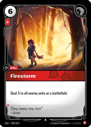 Firestorm (OGS:PG-002)