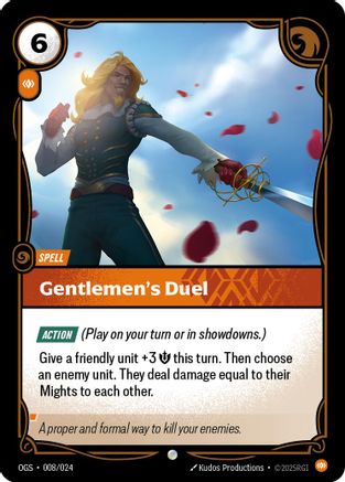 Gentlemen's Duel (OGS:PG-008)