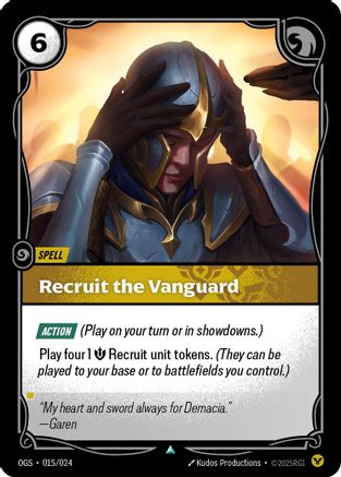 Recruit the Vanguard (OGS:PG-015) (Foil)