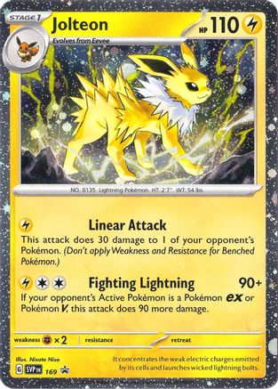 Jolteon (SVP-135) (Holofoil)