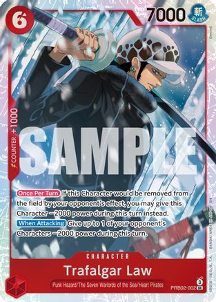 Trafalgar Law - PRB02-002 (PRB02-002) (Foil)