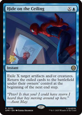 Hide on the Ceiling (PRE-032) (Foil)