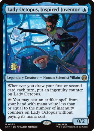 Lady Octopus, Inspired Inventor (PRE-035) (Foil)