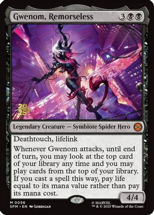 Gwenom, Remorseless (PRE-056) (Foil)