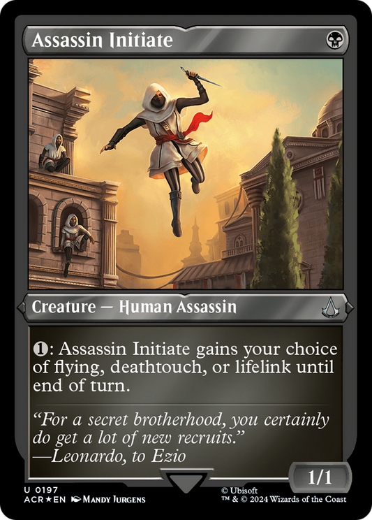 Assassin Initiate (ACR-197) (Etched Foil)