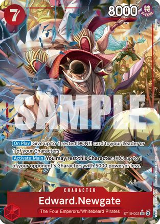 Edward.Newgate - ST15-002 (Alternate Art) (ST15-002) (Foil)