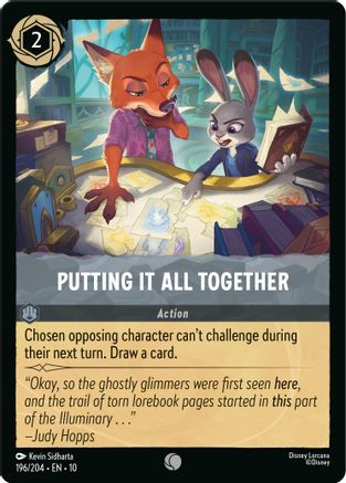 Putting It All Together (10-196)