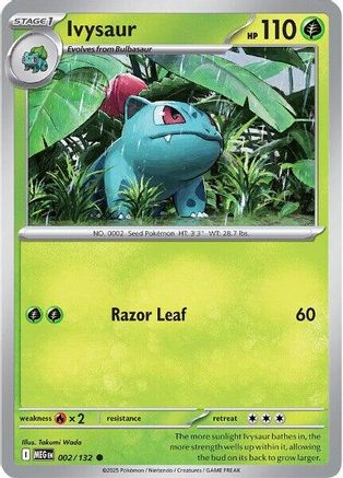 Ivysaur (MEG-002) (Reverse Holofoil)