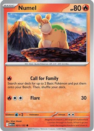Numel (MEG-021) (Reverse Holofoil)