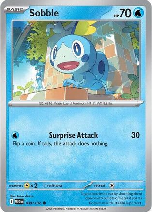 Sobble (MEG-039) (Reverse Holofoil)