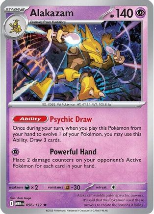 Alakazam (MEG-056) (Reverse Holofoil)