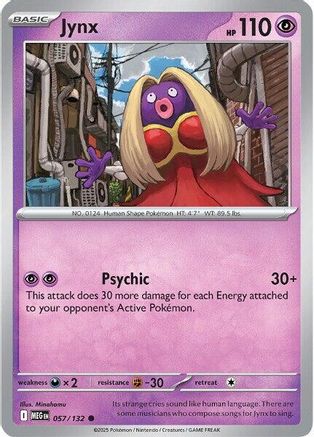 Jynx (MEG-057) (Reverse Holofoil)