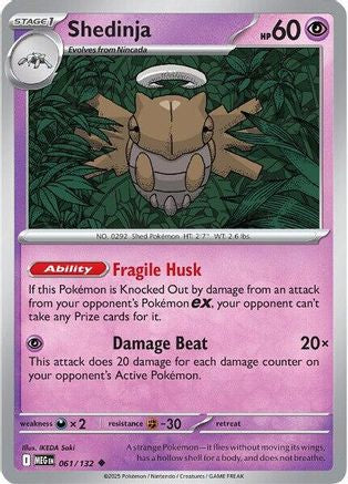 Shedinja (MEG-061) (Reverse Holofoil)