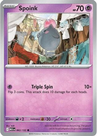 Spoink (MEG-062) (Reverse Holofoil)