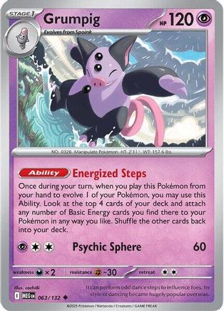 Grumpig (MEG-063) (Reverse Holofoil)