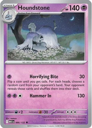 Houndstone (MEG-066) (Reverse Holofoil)
