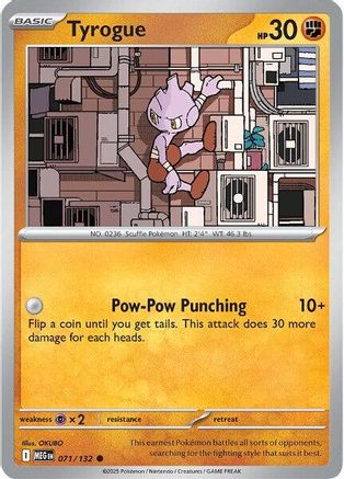 Tyrogue (MEG-071)