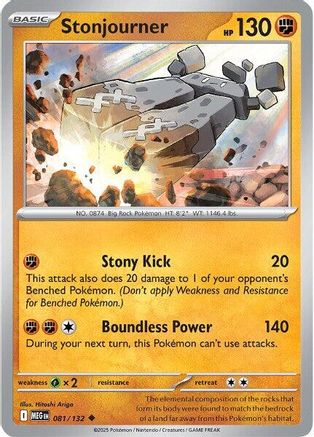 Stonjourner (MEG-081) (Reverse Holofoil)