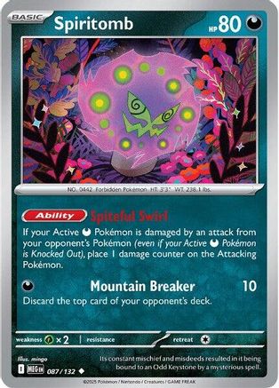Spiritomb (MEG-087) (Reverse Holofoil)