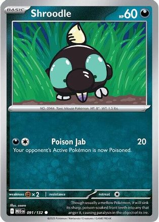 Shroodle (MEG-091) (Reverse Holofoil)