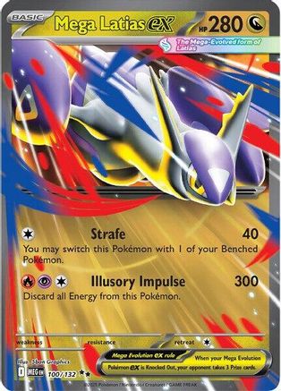 Mega Latias ex (MEG-100) (Holofoil)