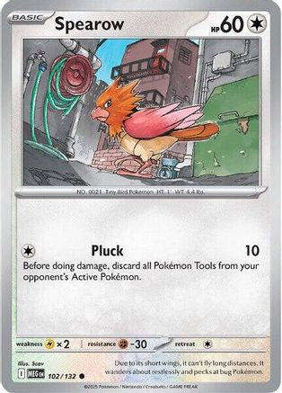 Spearow (MEG-102) (Reverse Holofoil)