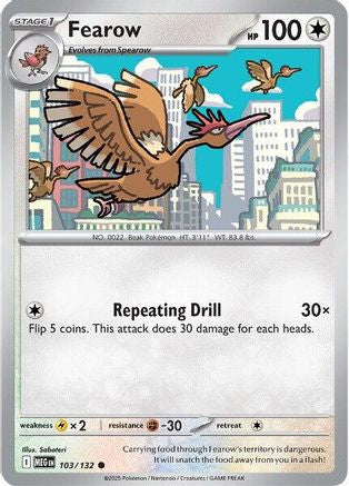 Fearow (MEG-103) (Reverse Holofoil)