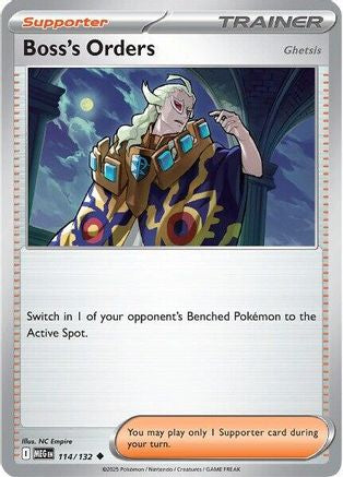 Boss's Orders [Ghetsis] (MEG-114) (Reverse Holofoil)
