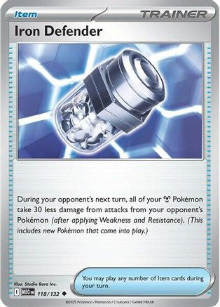 Iron Defender (MEG-118) (Reverse Holofoil)