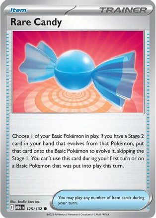 Rare Candy (MEG-125) (Reverse Holofoil)