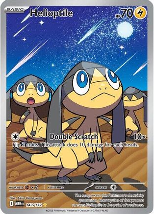 Helioptile (MEG-143) (Holofoil)