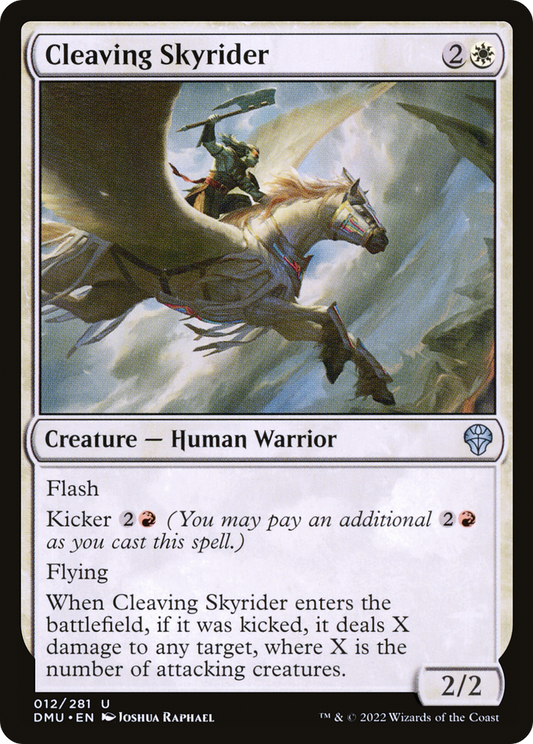 Cleaving Skyrider (DMU-012) (Foil)