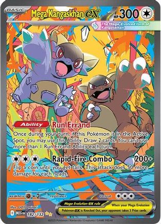 Mega Kangaskhan ex (MEG-182) (Holofoil)