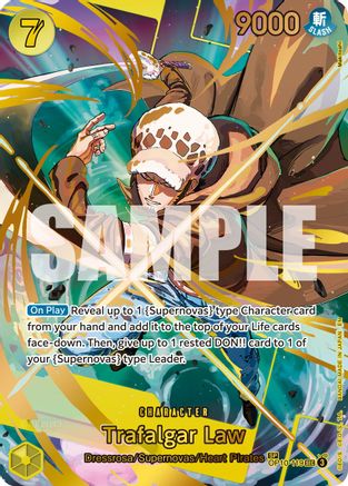 Trafalgar Law - OP10-119 (SP) (OP10-119) (Foil)