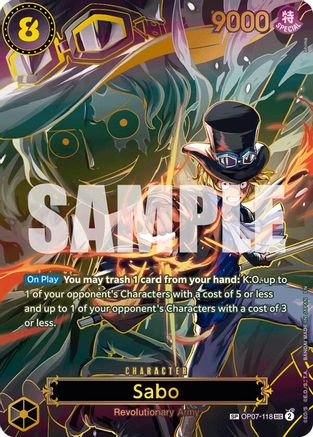 Sabo - OP07-118 (SP) (OP07-118) (Foil)