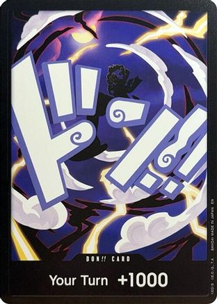DON!! Card (GEAR5 Luffy) (PRB-02) (Foil)