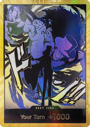 DON!! Card (Rob Lucci) (Gold) (PRB-02) (Foil)