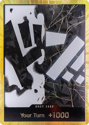 DON!! Card (Teach) (Gold) (PRB-02) (Foil)