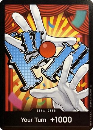 DON!! Card (Buggy) (PRB-02) (Foil)