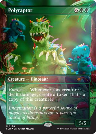 Polyraptor (Rainbow Foil) (SLD-2194)