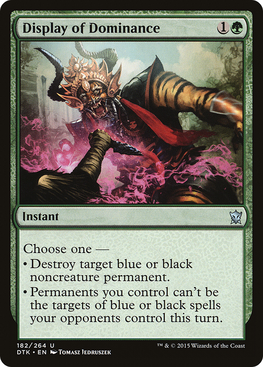 Display of Dominance (DTK-182) (Foil)